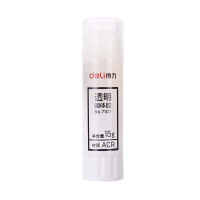 得力 7107固体胶棒15g 12支装
