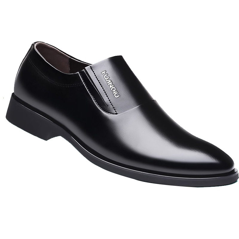 环球正品男士皮鞋真皮商务正装皮鞋男韩版内增高男鞋
