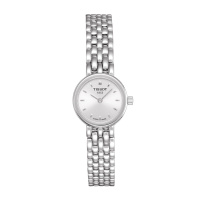 [送礼优选]天梭(TISSOT)瑞士手表 时尚小巧女生乐爱系列钢带手链般女士石英表T058.009.11.031.00