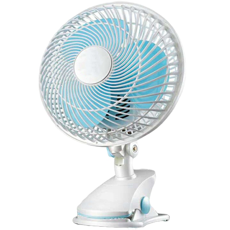家用电风扇学生宿舍床上夹子台式办公摇头插电迷你壁挂小风扇 9英寸插电摇头夹子风扇1.5米
