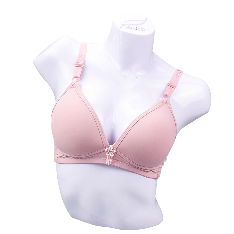 一片式光面夏季聚拢透气文胸