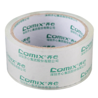 齐心(COMIX) 60mm*60y(54.9米/卷)超透封箱胶带 透明JT6006-6 6卷/筒价格