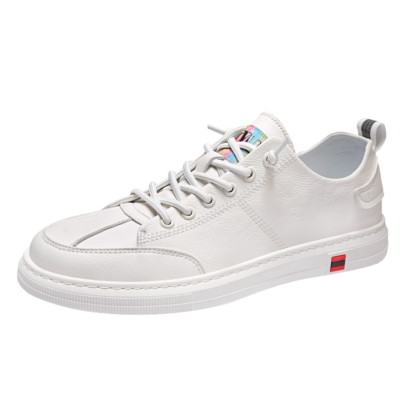 木林森男鞋2021春季新款小白鞋男潮鞋百搭板鞋男潮流男士休闲皮鞋