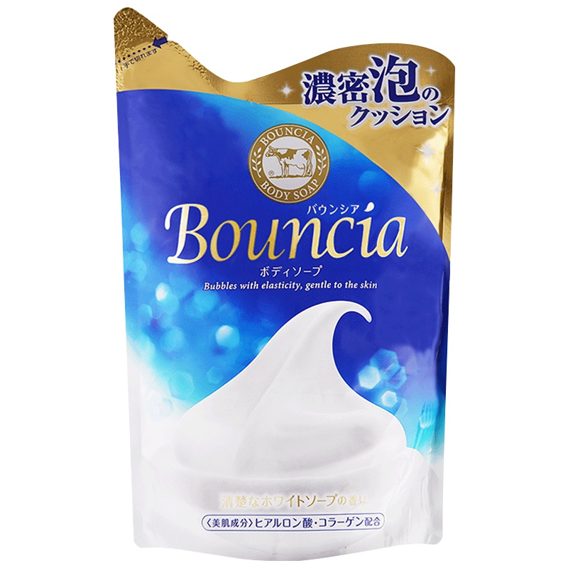 牛乳石硷 COW 牛牌 美肤沐浴乳 (悦心花香)补充包430ml