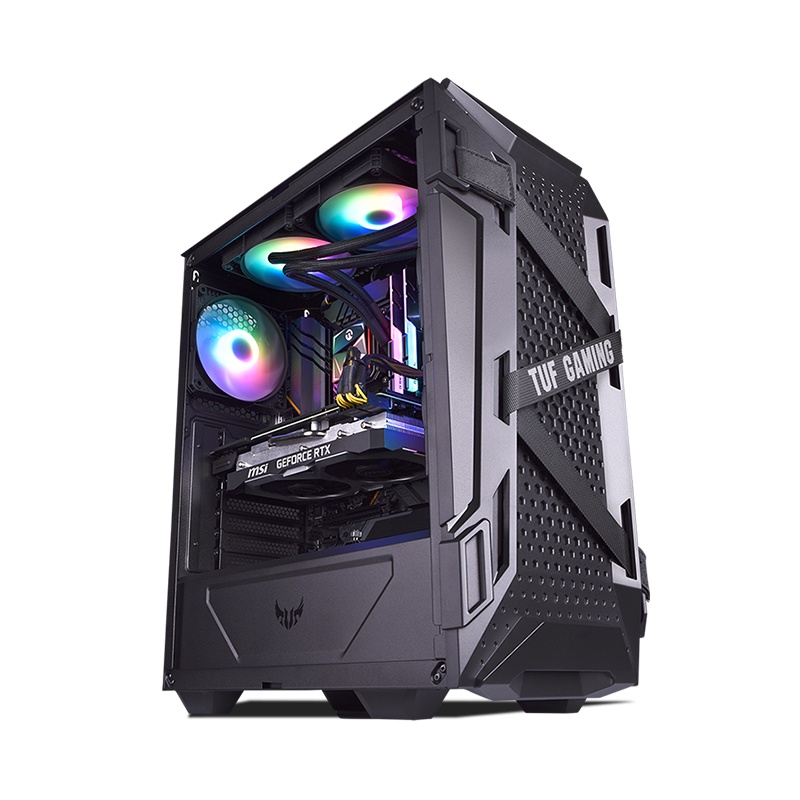 宁美国度 AMD锐龙主机 R5 3600/RTX3060/2060高配吃鸡电竞游戏主机DIY网吧主播全套整机