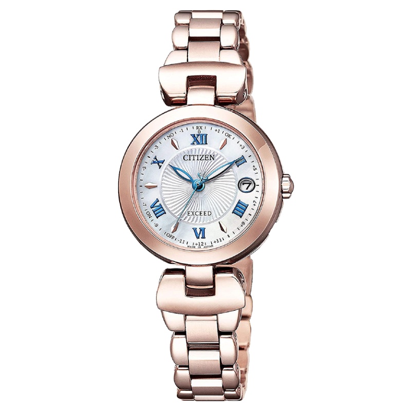 ES9424-57A西铁城时尚6局光动能电波女表