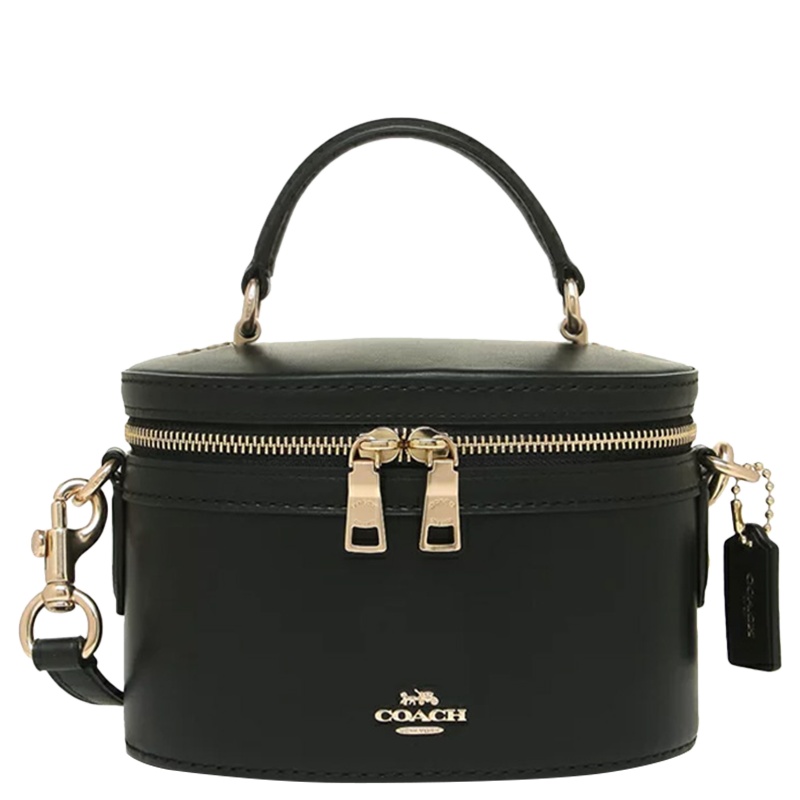 Coach 蔻驰(专柜) 女士黑色手提包 31730GDBLK