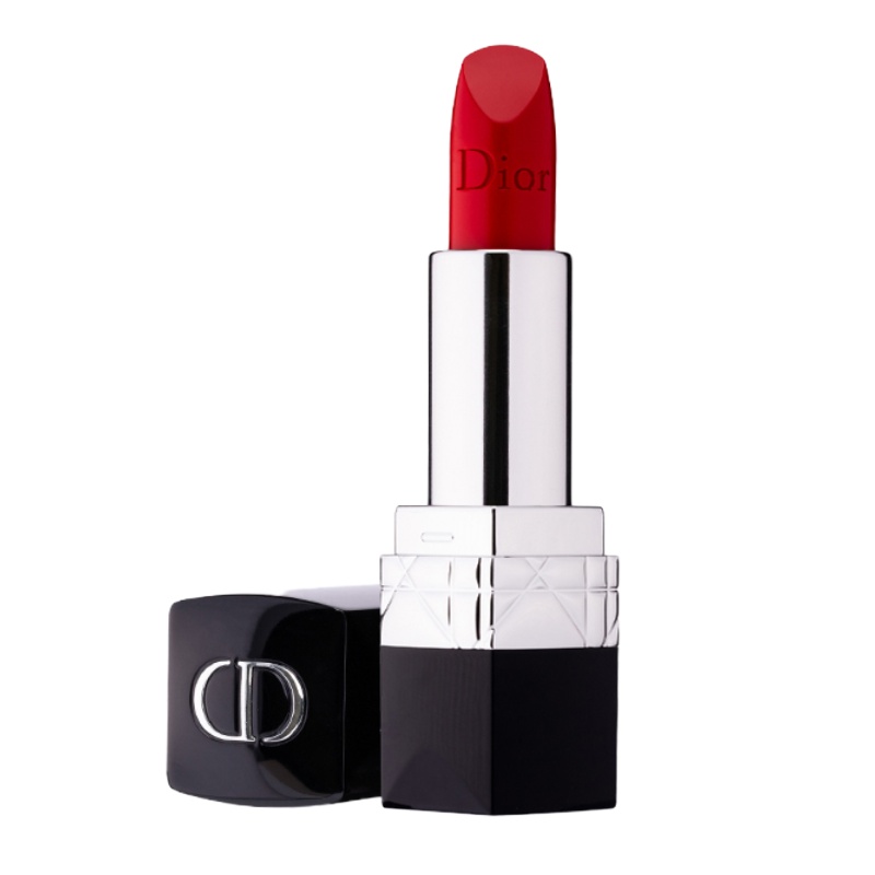 迪奥(Dior)口红烈艳蓝金唇膏迪奥 080# 微笑正红