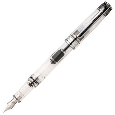 HERO英雄钢笔 709透明学生练字铱金笔/墨水笔0.5mm