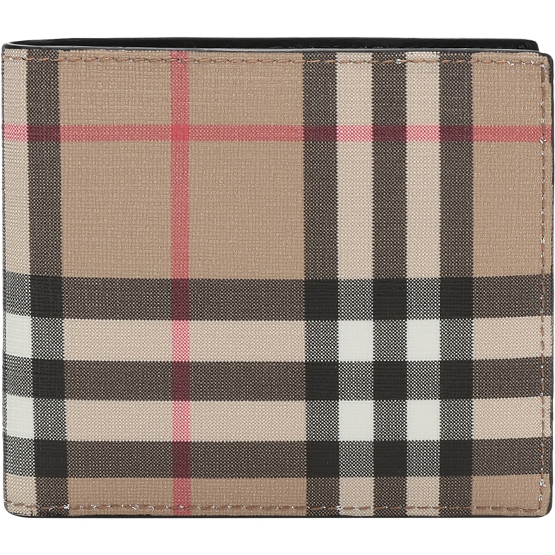 BURBERRY 博柏利 男款 聚氨酯/织物短款钱包钱夹 80166181