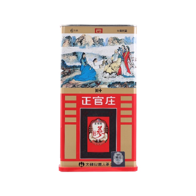 正官庄高丽参红参良参30支75g(5根)韩国原装进口 六年根人参 (Korean Red Ginseng) 人参滋补送礼