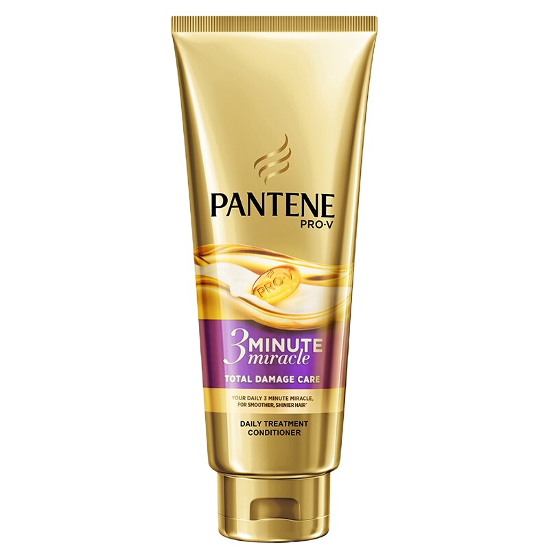 潘婷氨基酸护发素3分钟奇迹多效损伤修护180ml(三分钟 抵御干枯分叉损伤)送70ML同款