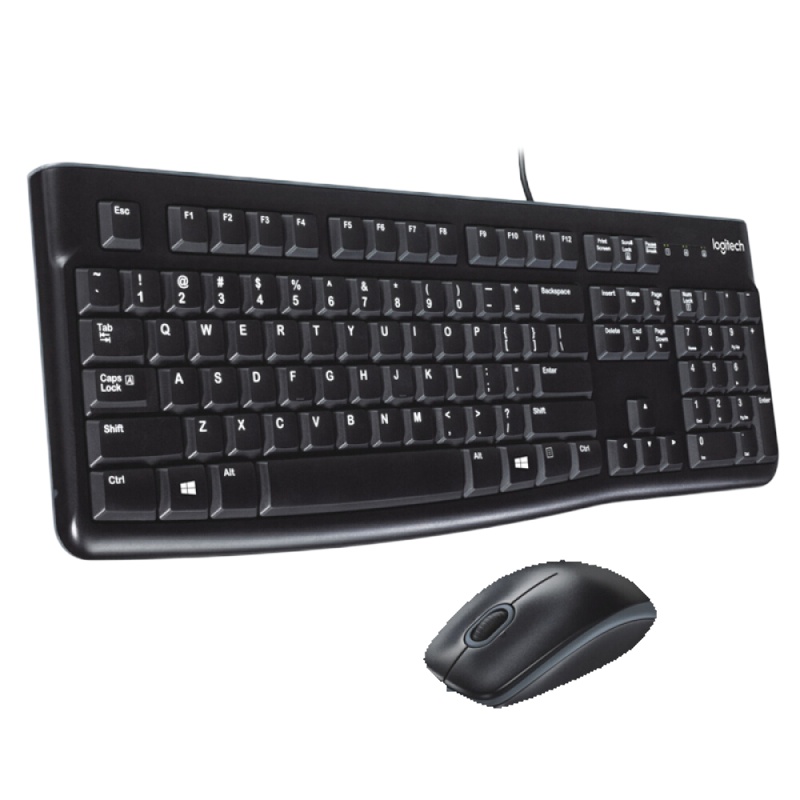 Logitech MK120 有线USB键盘鼠标套装(计价单位:套)