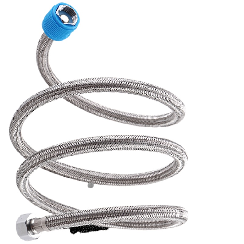 家用不锈钢防爆编织波纹管符象软管热水器冷热进水管4分高压马桶