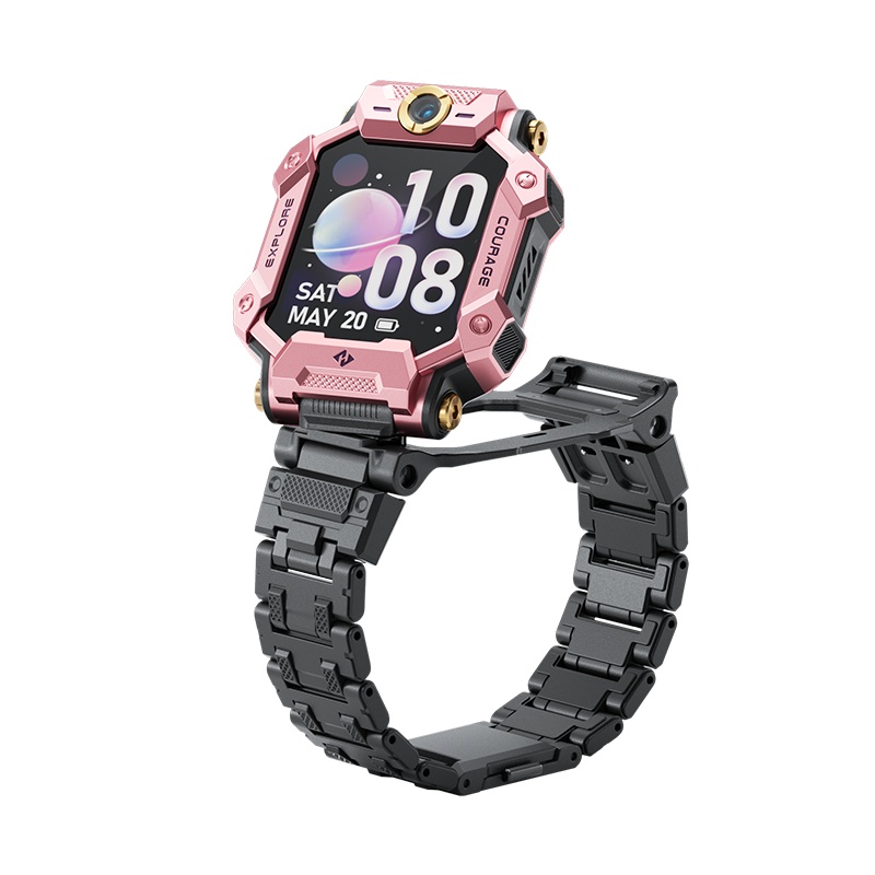 小天才儿童电话手表Z7星光粉 防水GPS定位智能手表 学生儿童移动联通电信4G视频拍照双摄手表手机男女孩