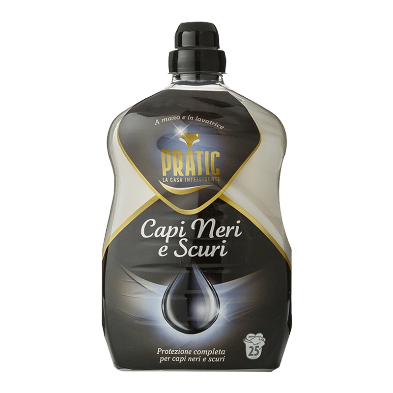 PRATIC狐狸爸爸深色护色洗衣液1500ML*1瓶 原装进口黑色深色衣物护色久晒脱色修复洗衣液