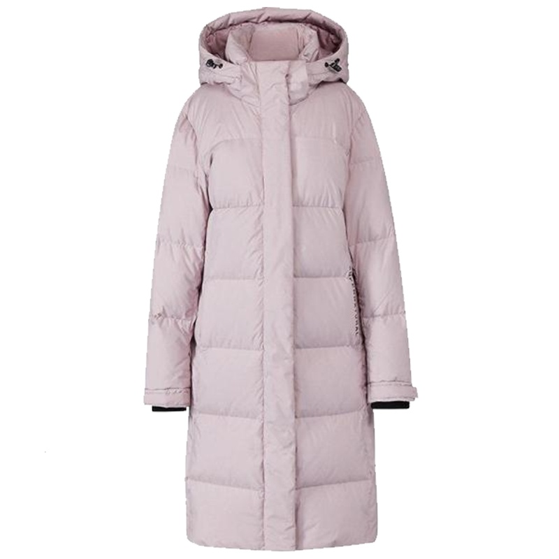 拉夏贝尔7m派克羽绒服女中长款2019新款韩版女装时尚过膝加厚外套面包服70010850