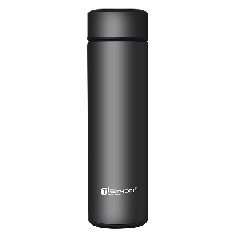 天喜(TIANXI)保温杯男便携水杯大容量茶杯学生女304不锈钢杯子带杯套杯刷