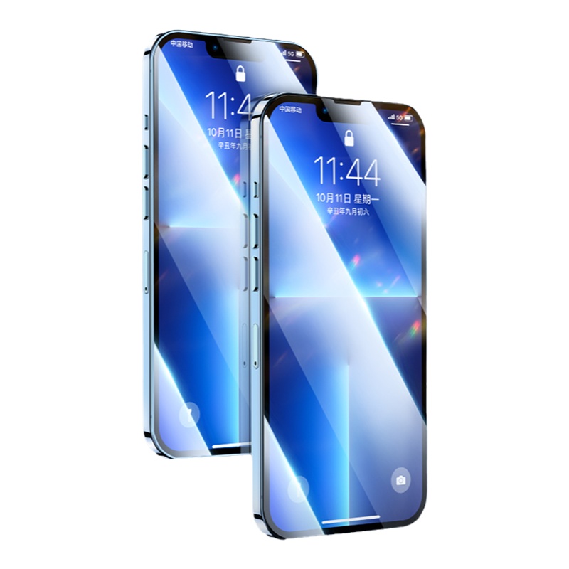 菲利迪 苹果13钢化膜iPhone13磨砂手机膜13promax全屏覆盖防指纹mini游戏膜全包贴膜防爆防摔ip