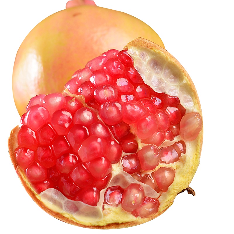 云南蒙自石榴 水晶甜石榴 2.5kg 应季新鲜水果 非突尼斯软籽石榴 苏宁生鲜