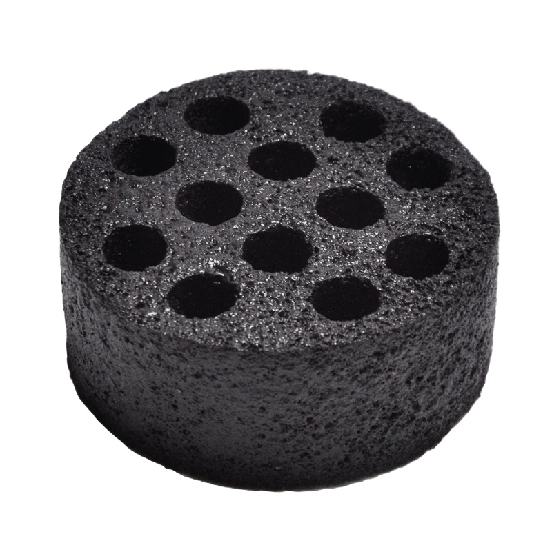 网红煤球蛋糕早餐食品小零食黑蜂窝煤炭米糕特色小吃木糖醇糕点 2只装(黑米玉米各1只)