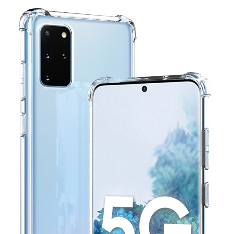 ESCASE 三星S20+手机壳plus保护套 全包防摔软壳双料抗摔抗黄变 德国进口拜耳TPU 高透