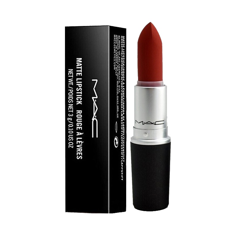 魅可(M.A.C)MAC口红魅可口红持久显色丰润唇膏女士 口红支3g 316#泫雅色