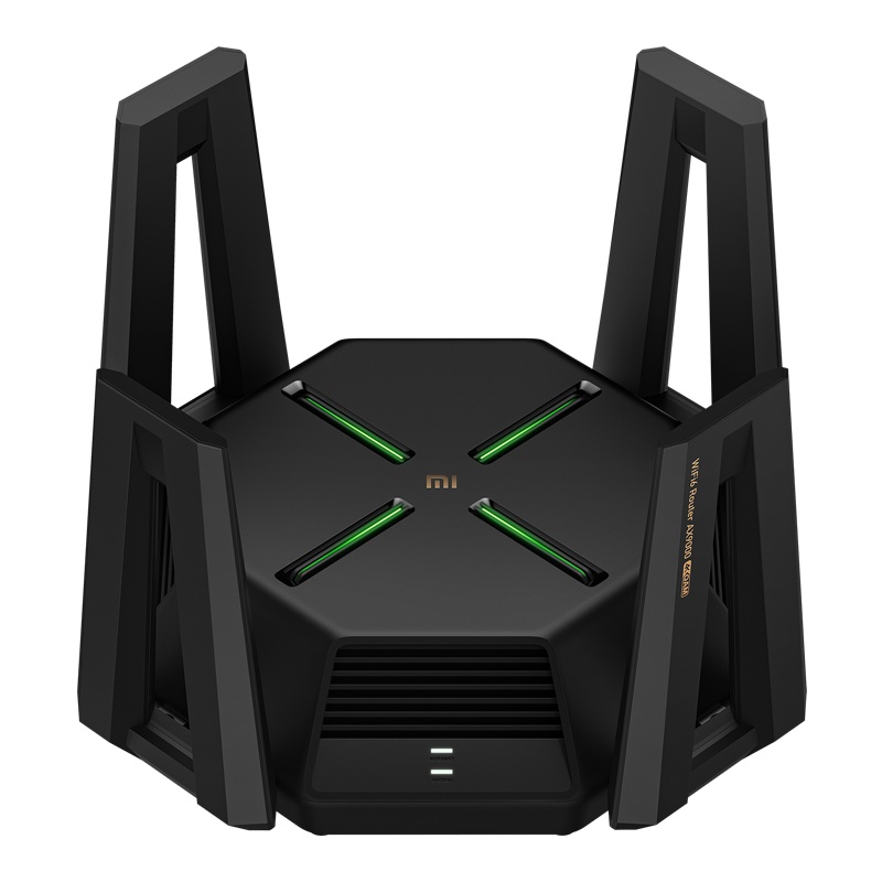 小米(MI)路由器AX9000 5G双频WIFI6 高通6核处理器 9000兆级WiFi6增强版电竞级Mesh混合组网无线路由12路独立信号放大器家用办公穿墙王