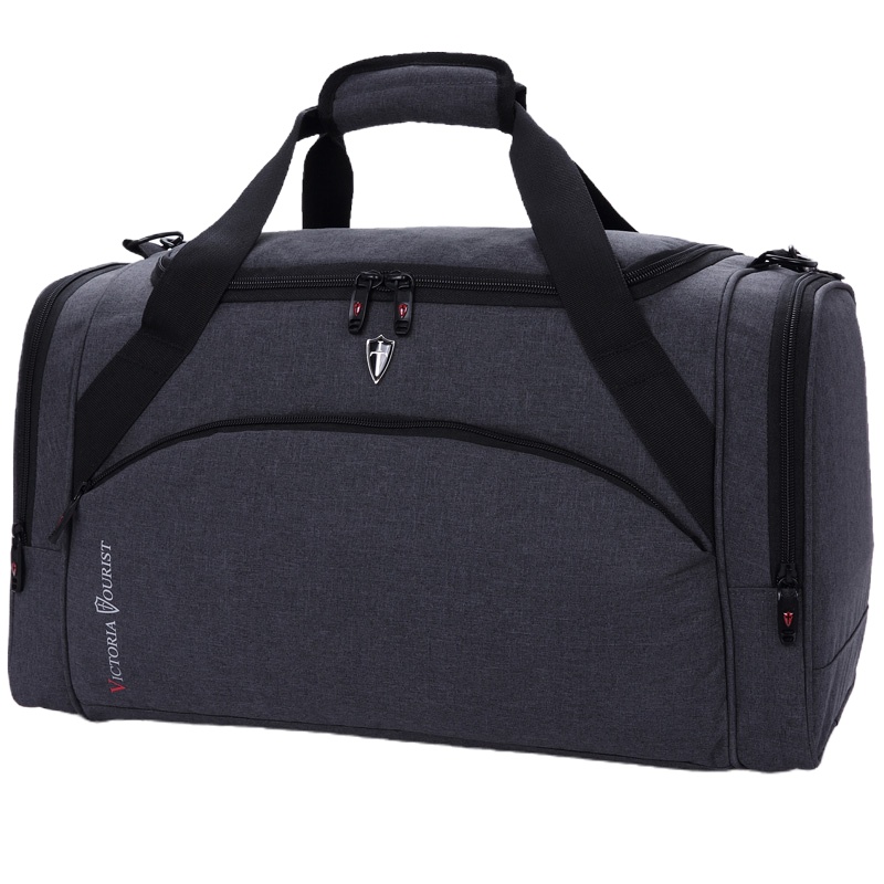 维多利亚 旅行者旅行包健身包大容量行李包手提包男女旅行袋V7010灰色 单个装