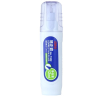 得力 7382 钢头环保修正液 涂改液 学生修液正用品 12ml 2瓶装
