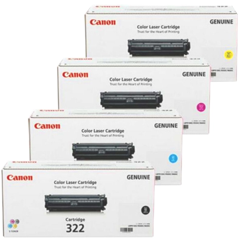 佳能(Canon) CRG-322BK/C/M/Y 原装硒鼓 彩色LBP9100C、9100CDN所用硒鼓