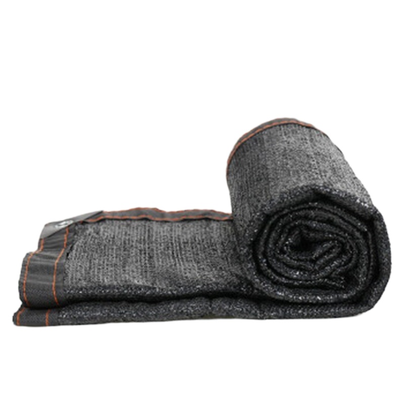 聚远 JUYUAN 5*50m 黑色遮阳网防晒网隔热网 8针加密包边打孔[10卷起订]