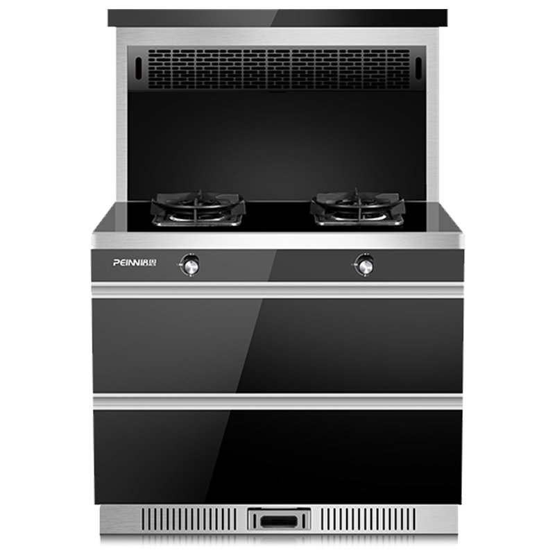 培恩E3集成灶消毒柜一体家用厨房一体灶电加热自清洗烟机灶具天然气