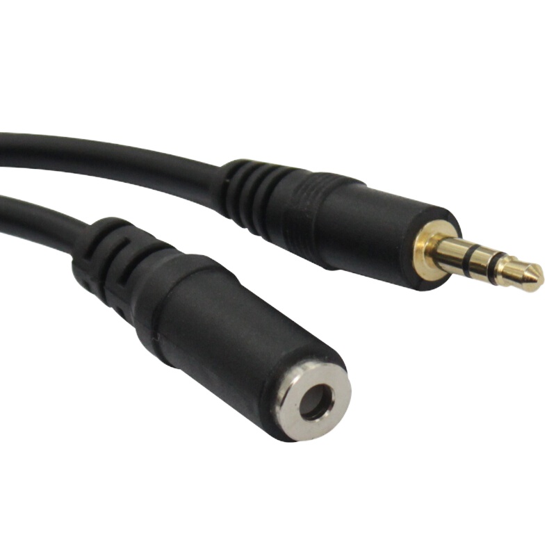 ITC T-P1.8 音频连接线 3.5(耳机插头)-双6.35话筒插头 1.8米 gh