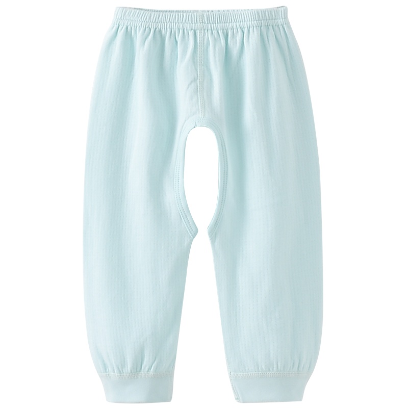 童泰夏季3-18月婴幼儿男女宝宝衣服纯棉轻薄家居裤子开裆裤长裤