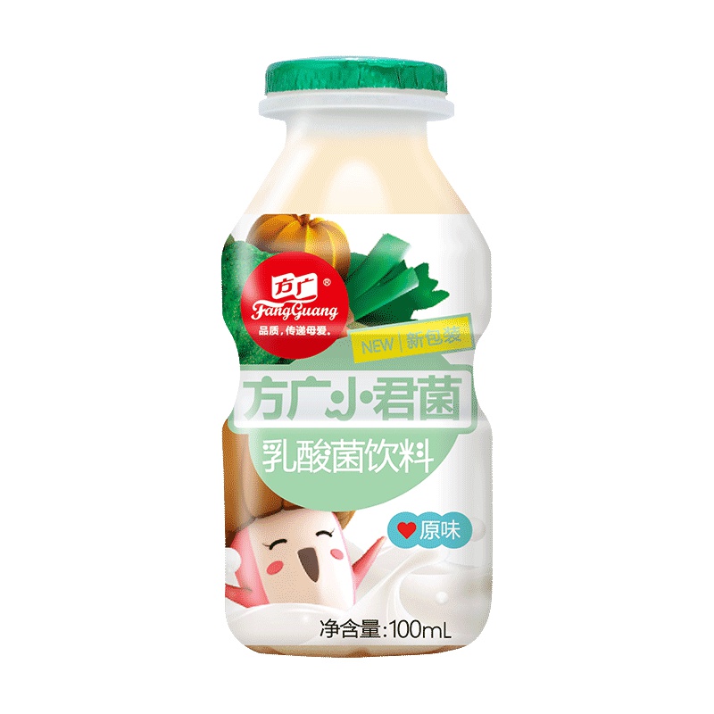 方广 宝宝饮品 小君菌乳酸菌饮料 原味 100ML/单瓶装 果汁 新西兰进口奶源