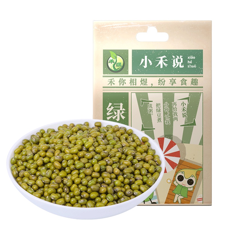 禾煜小禾说绿豆1kg (五谷杂粮 绿豆汤 粗粮 食材)