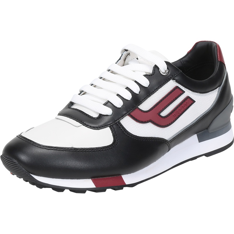 BALLY 巴利 男士 织物配皮系带休闲鞋运动鞋 GOODY T