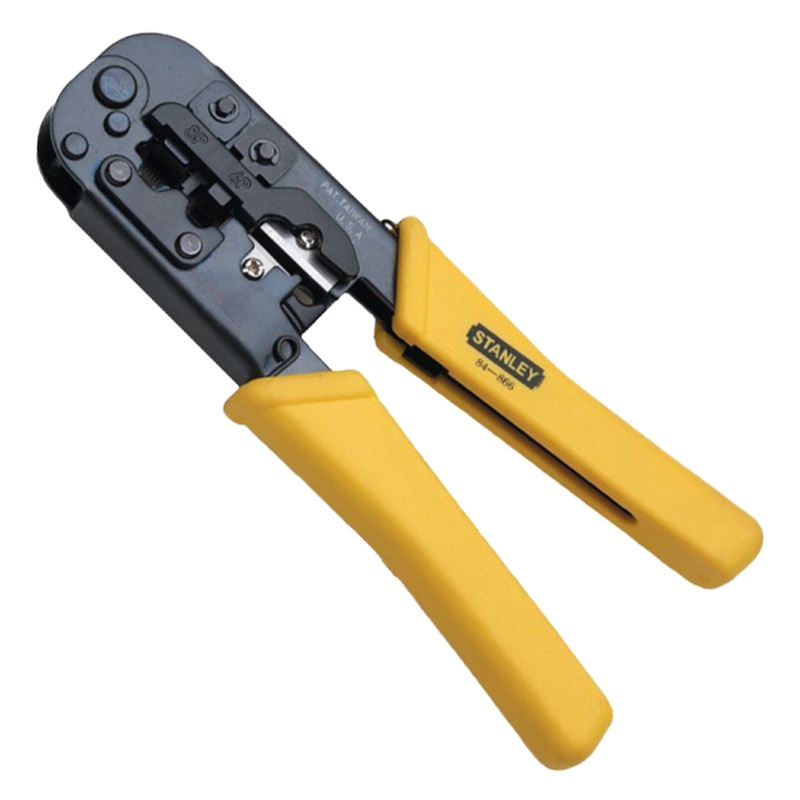 史丹利(Stanley)84-866-22电讯接头压接钳4P/6P/8P 190mm(单位:把)