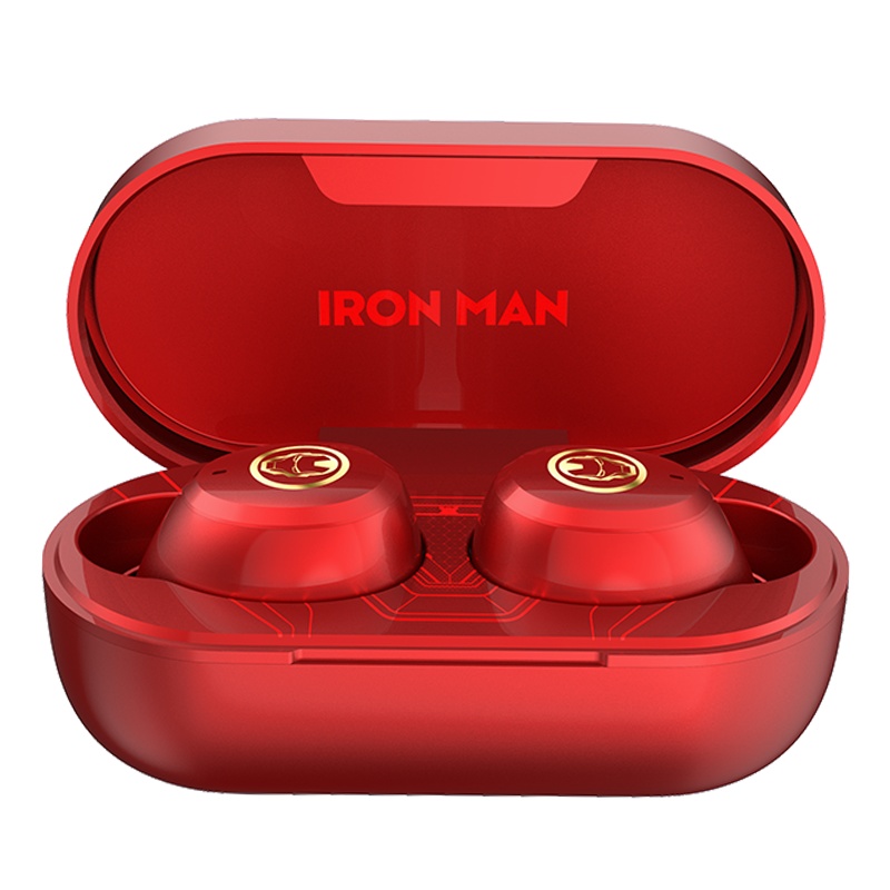 【漫威正版】（kupods）钢铁侠版 酷我联名款珍藏版真无线TWS蓝牙耳机 智能降噪 苹果/安卓手机适配 红色