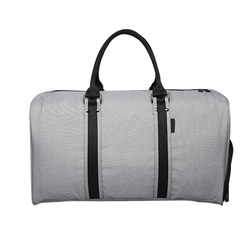 佐马仕 短途旅行包手提健身包简约大容量行李包USB充电手提包 Z-MS6566