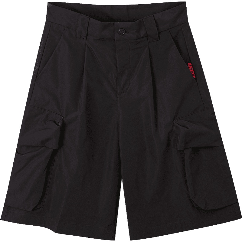 [1件5折价:70]美特斯邦威短裤男工装裤新款夏季京剧联名宽松男士五分中短裤