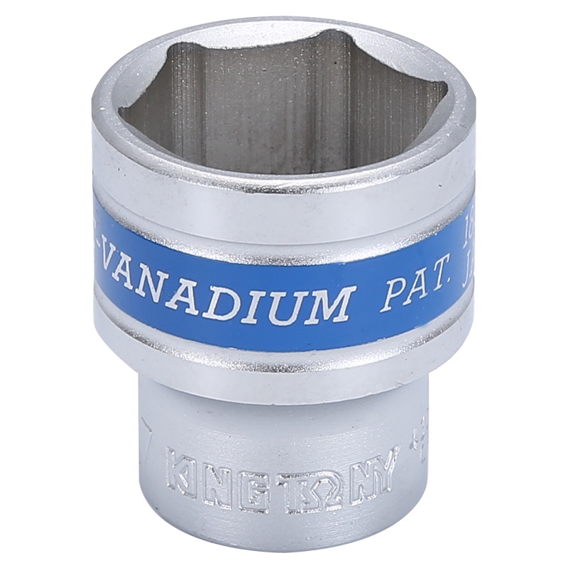 藍帶 1/2"DR.手动标准六角套筒 433527MR