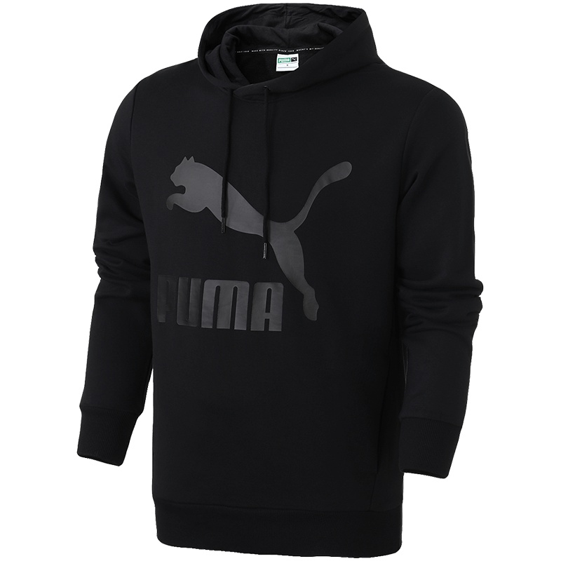 PUMA彪马运动服男装套头连帽卫衣57757006 L 57757006粗呢蓝