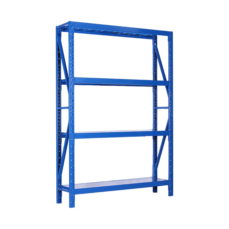 振奥 货架仓储仓库铁架子金属钢制储物架置物架 轻型 单层承重100kg 1.2*0.5*2.0m