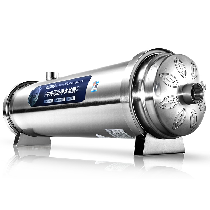 安之星大流量管道净水器家用直饮机 全屋净水器 自来水过滤直饮 AZX-08UF-H3500A*8000L-接1寸管