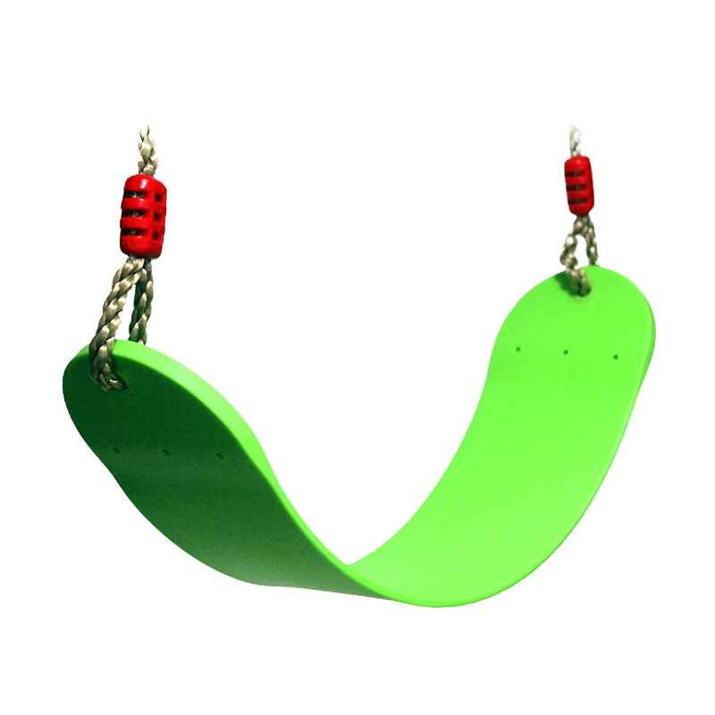 软板秋千+PE绳 长66.5cm*宽14cm*厚0.6cm 1套 颜色随机发货 企业定制