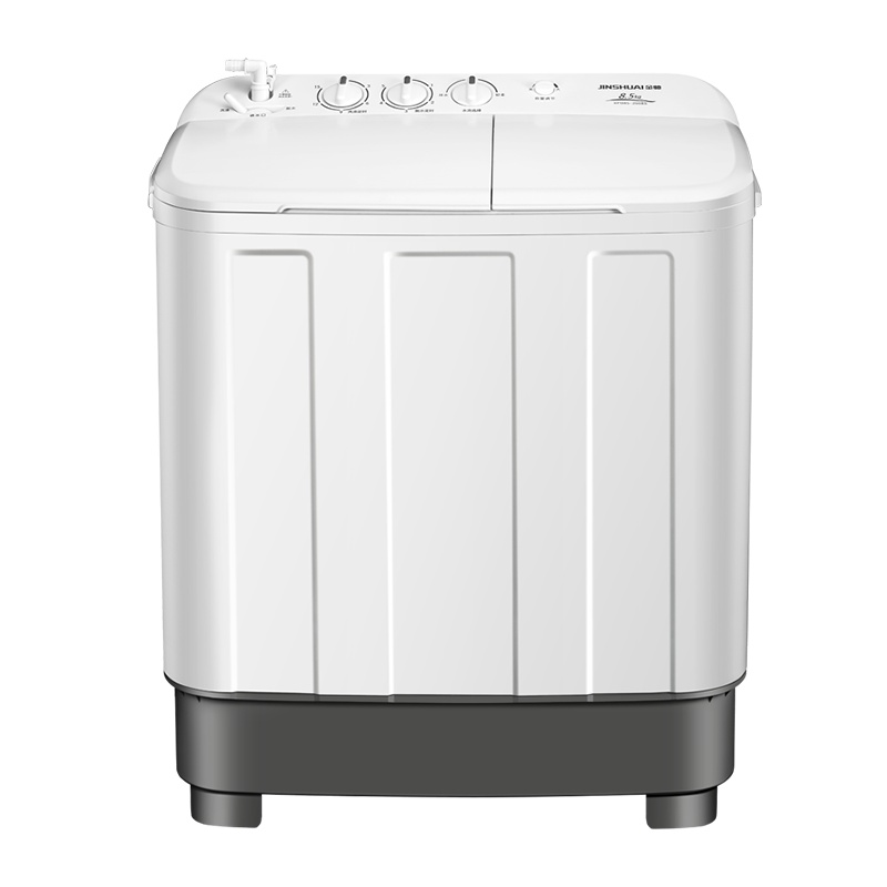 金帅(JINSHUAI)XPB85-2668S 8.5公斤 半自动双缸双桶 家用迷你洗衣机 洗脱分离 小型波轮 白色