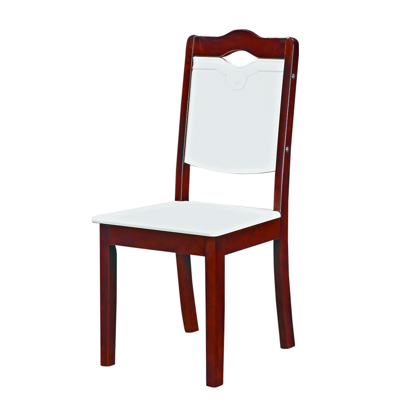 HiBoss全实木餐椅家用简约现代中式休闲靠背酒店餐厅桌凳子