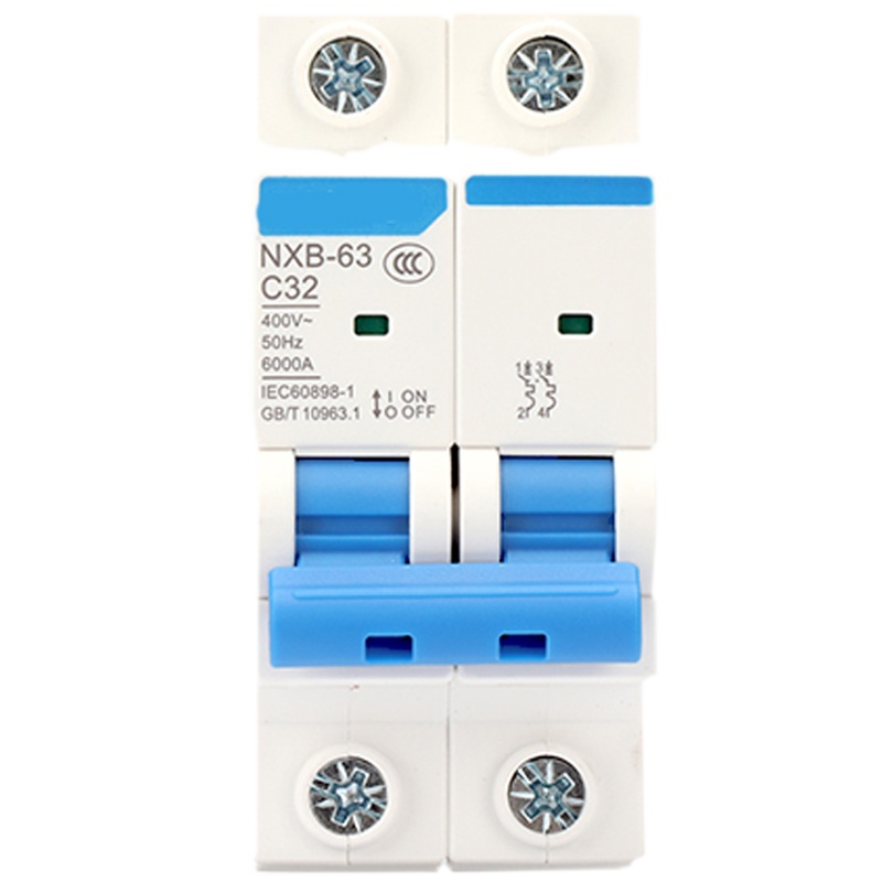 LBYZY NXB微型断路器 小型过载空气开关 NXB-63-2P 32A 5个起订